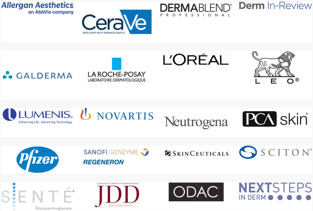 THANK YOU, SKIN OF COLOR UPDATE VIRTUAL 2020 SPONSORS