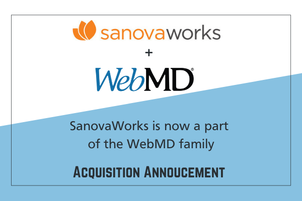 ANNOUNCEMENT: WEBMD ACQUIRES SANOVAWORKS
